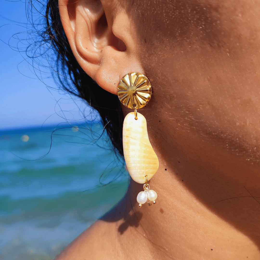 Boucles d'oreilles Conchas III